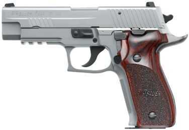 Sig Sauer P226 40 S&W Elite Stainless Steel Wood Grip 2-12 Round Mags Semi-Automatic Pistol E26R40SSE